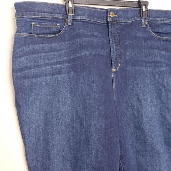 NYDJ Marilyn Crop Jeans Cuffed Denim Pants Women's Size 28W - Picture 2 of 11
